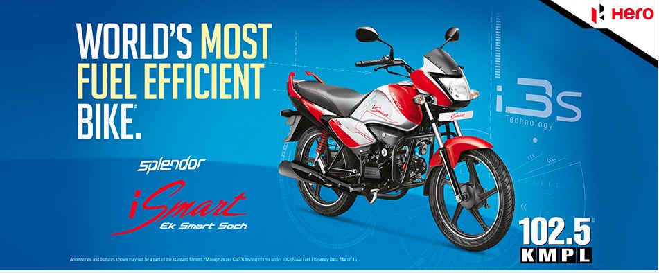 Hero iSmart Fuel Efficient Bike