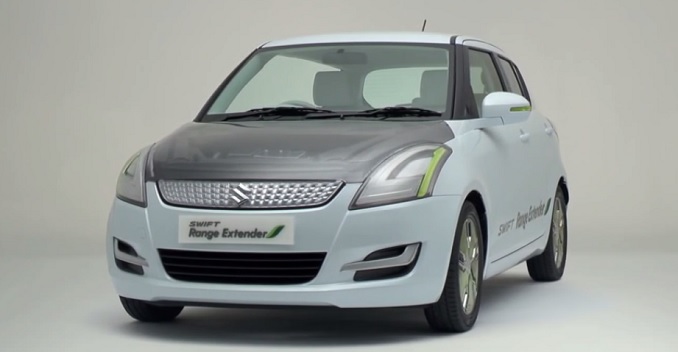 Maruti Suzuki Swift Range Extender Hybrid Car 1