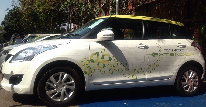 Maruti Swift Range Extender Hybrid car 2