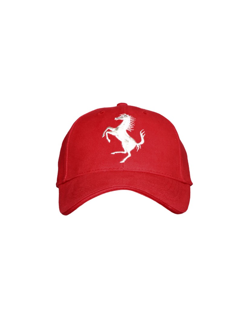 Ferrari Men Red Cap