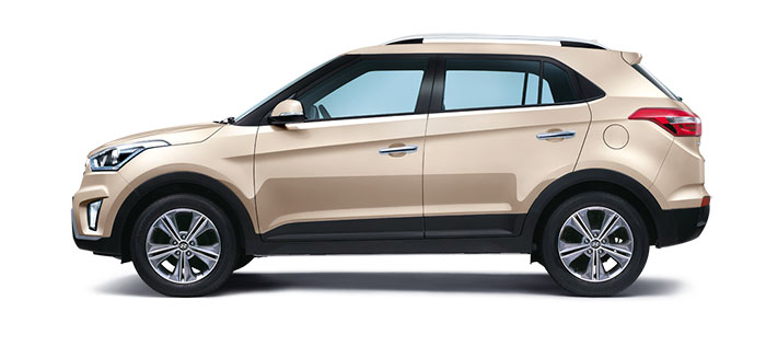 Hyundai Creta Pearl Beige
