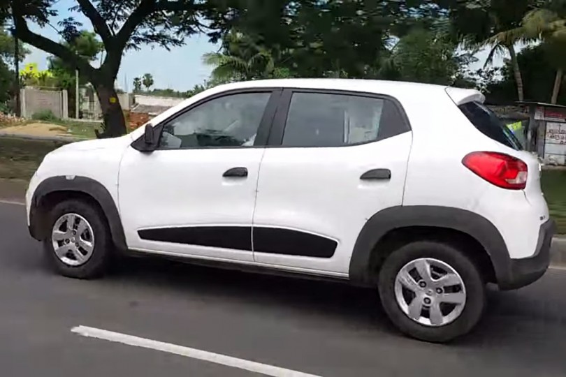 Renault Kwid Crossover spotted in India