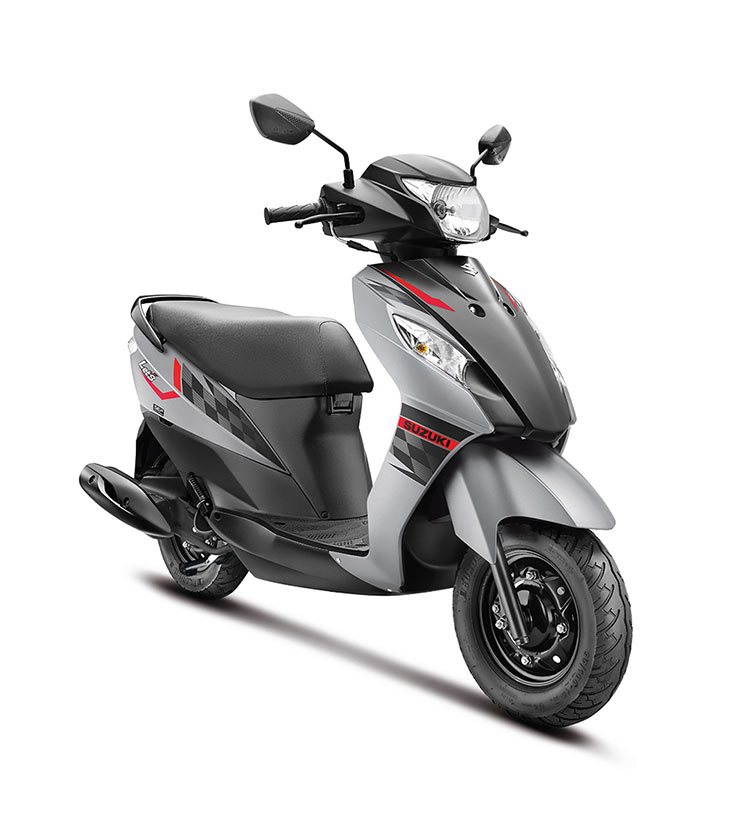SUZUKI-LET'S-IN-TRENDY-NEW-DUAL-TONE-COLOURS-GREY