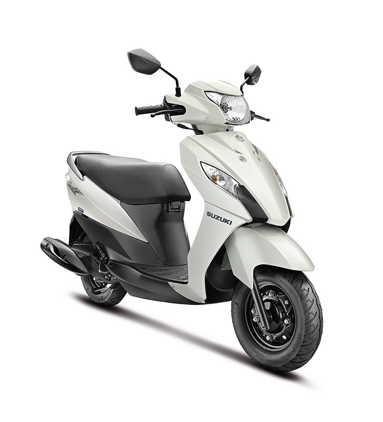 Suzuki Let's Dual Color White 