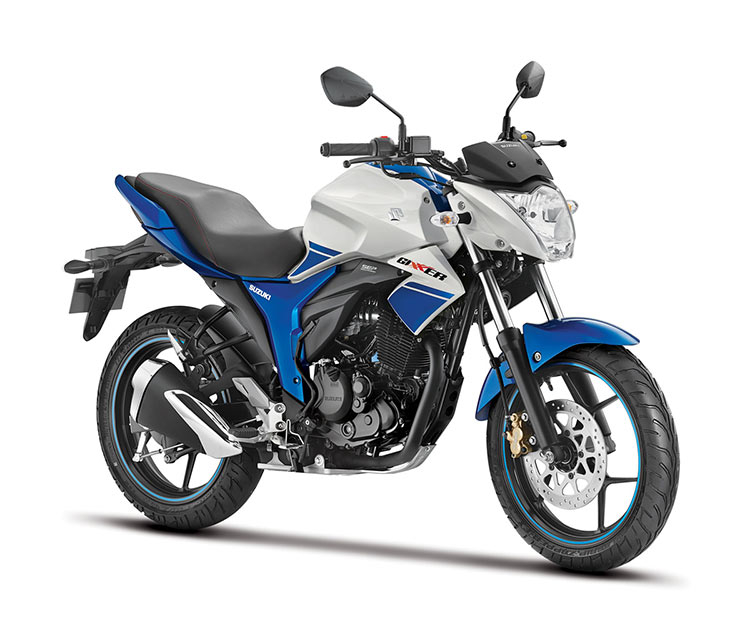Suzuki Gixxer Dual Tone Colors