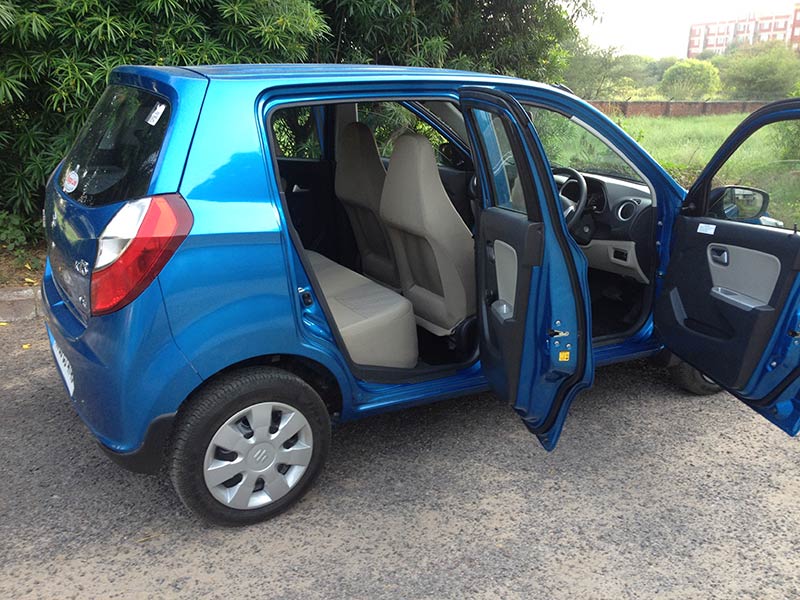 Maruti Alto K10 Opened Doors Side Profile