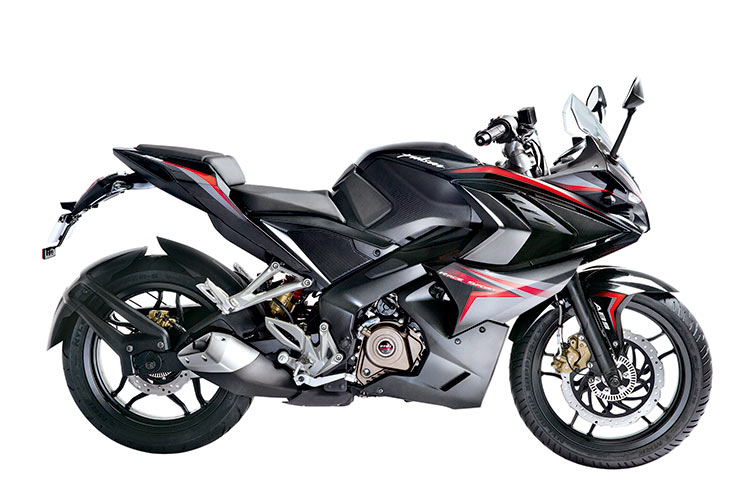 Bajaj Pulsar RS200 in Demon Black