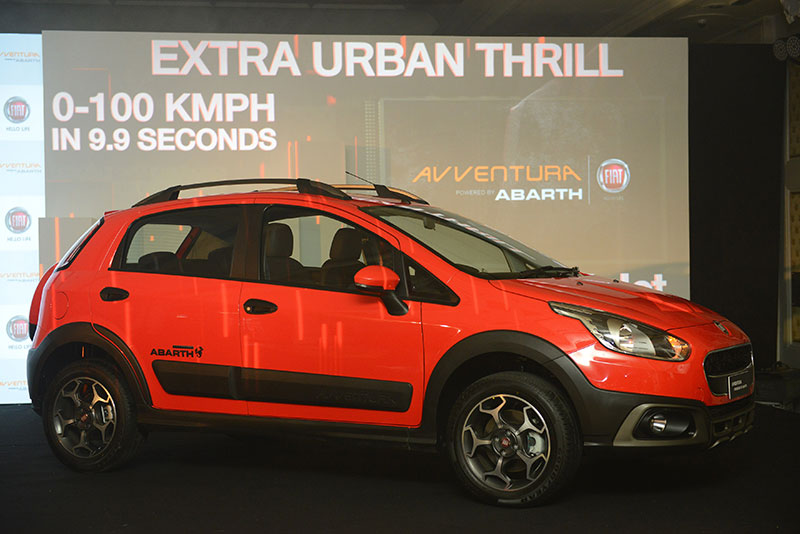 Fiat Avventura Abarth launch in India