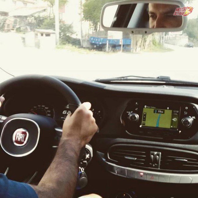 Fiat Egea Interior with Infotainment System Spotted