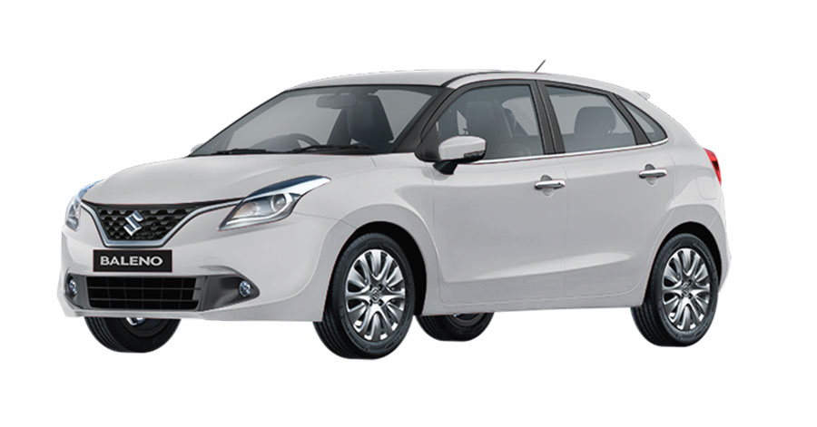 Maruti Baleno White Color Variant - Maruti Baleno Pearl Aarctic White Color
