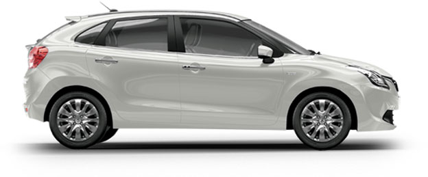 Maruti Baleno in White