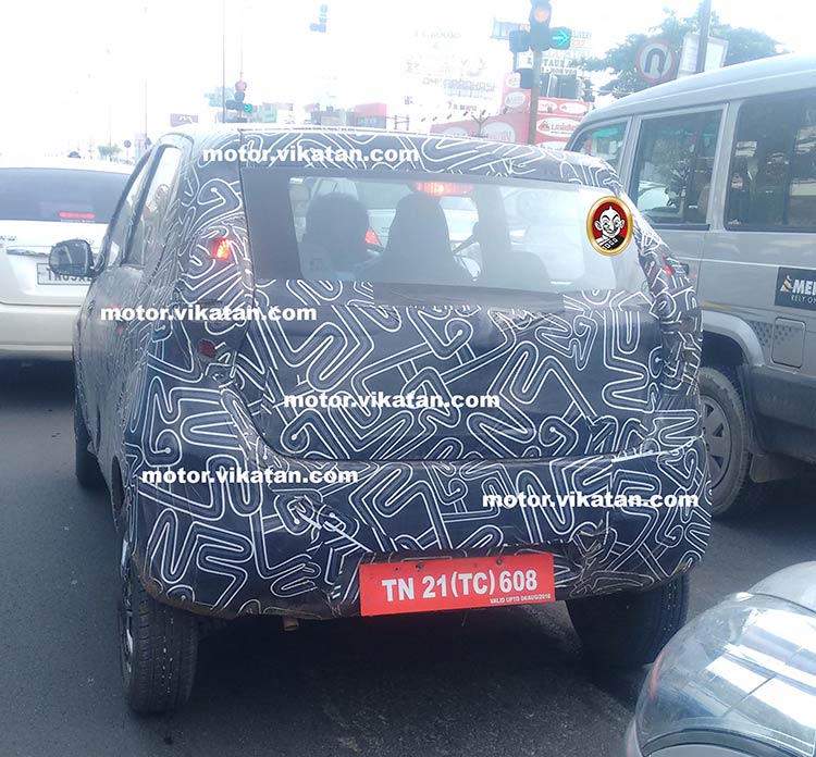 800cc Datsun RediGO Spied