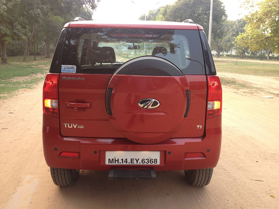 Mahindra TUV300 Rear - Boot Space