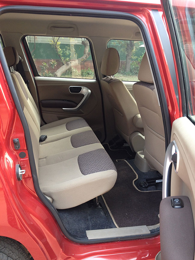 Mahindra TUV300 Rear Seats