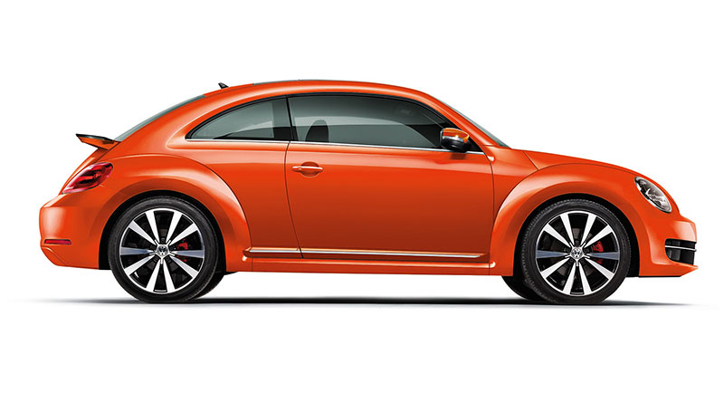 Volkswagen Beetle Orange