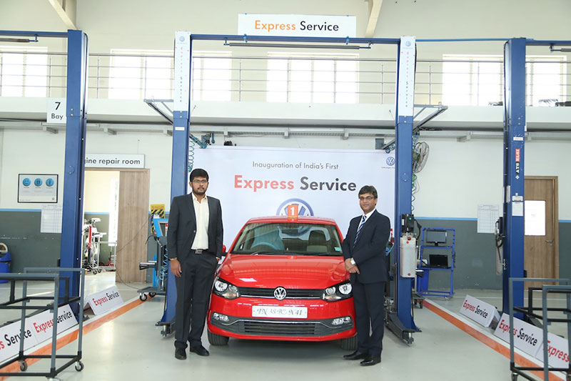 Volkswagen express facility in India