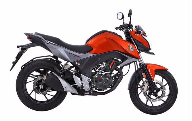 Honda Hornet in 160R Neo Orange Metallic Color