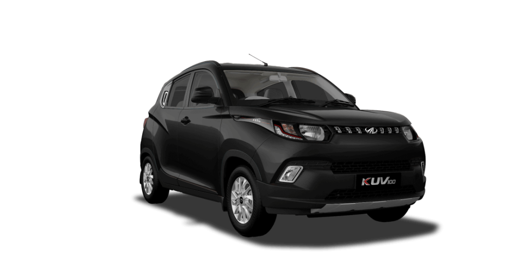 Mahindra KUV100 in Midnight Black Color