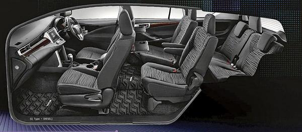New Toyota Innova Interior Seatings Photo 4
