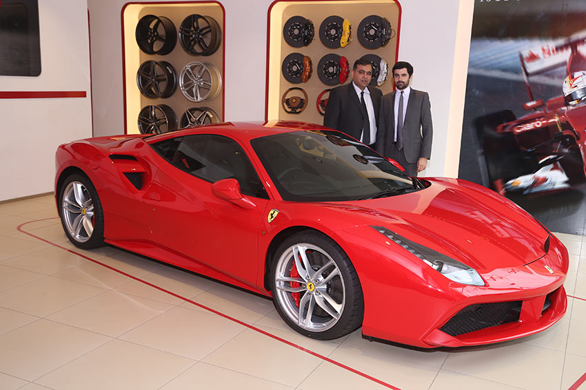 Ferrari 488 GTB Launch event