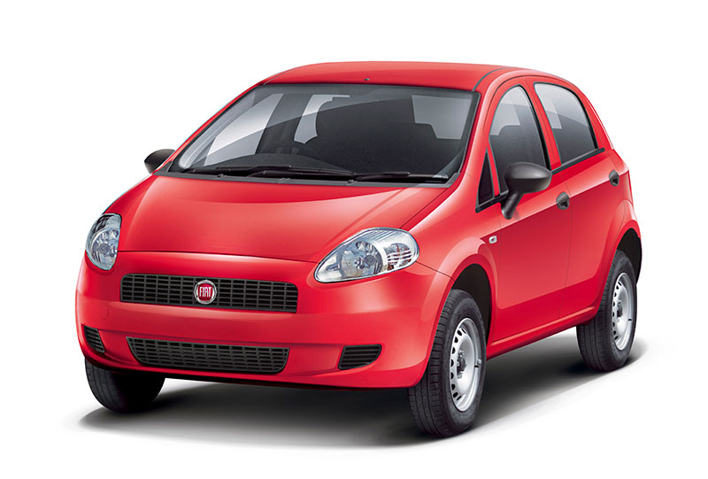Fiat Punto Pure in Red color