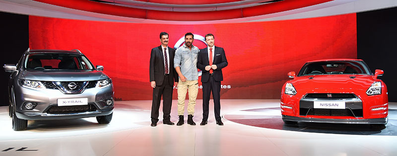 Nissan Brand Ambassador John Abraham