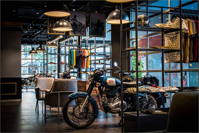 Royal Enfield Showroom in Bangkok 2