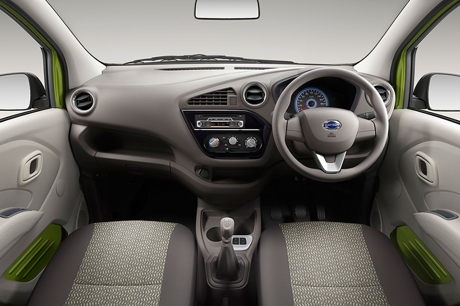 Datsun Redigo inside cabin