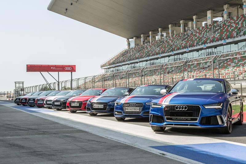 Audi Sportscar shown at BIC, Delhi