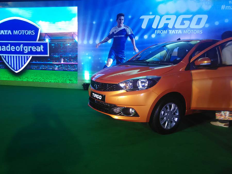 Tata Tiago front view