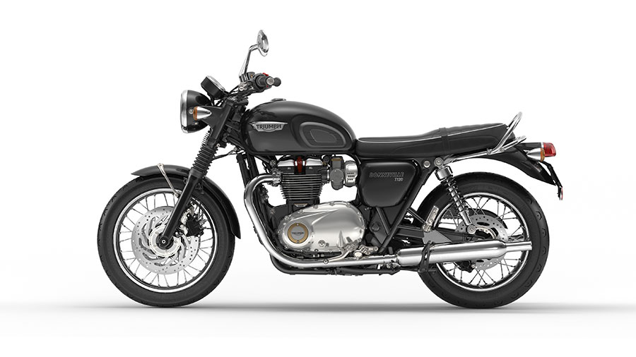 Triumph Bonneville T120 Jet black
