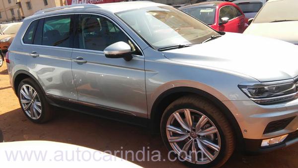 Volkswagen Tiguan SUV Spotted