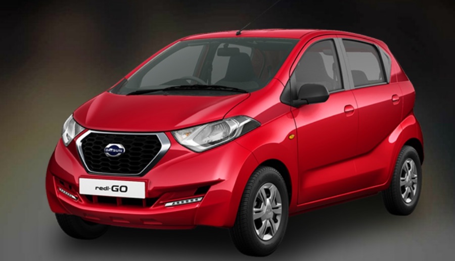 Datsun Redi GO in Red Color