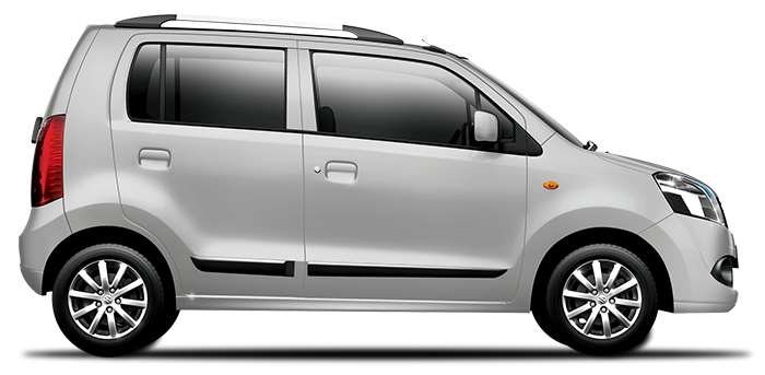 Maruti WagonR in Silky Silver Color