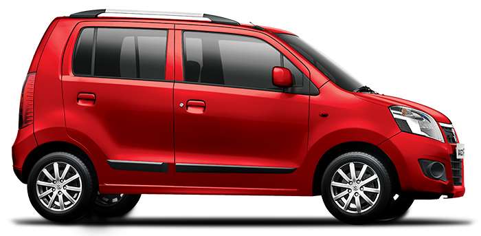 Maruti Wagon R Red Color ( Red Passion)