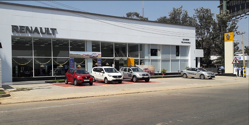Renault Showroom in Yelahanka Bangalore