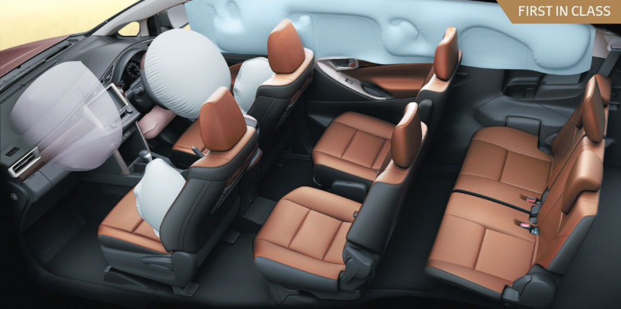 Toyota-Innova-Crysta-7-SRS-Airbags---Safety-Features