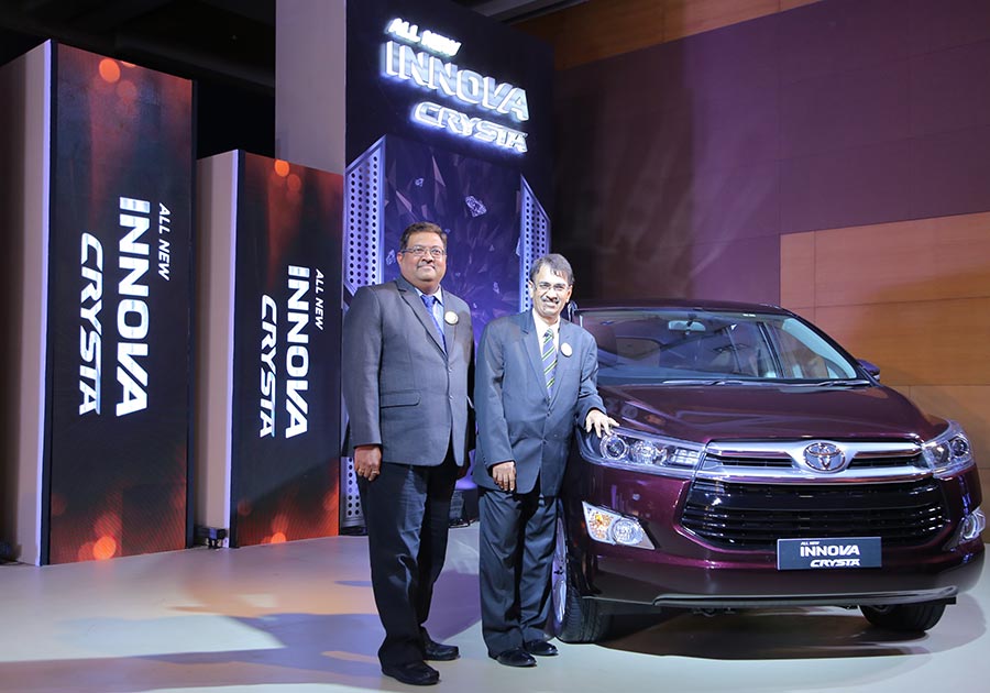 Toyota Innova Crysta launched in Mumbai