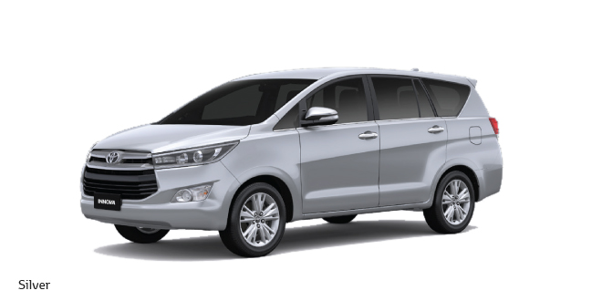 All new Toyota Innova Crysta in Silver Color - BS6 2020 model Innova Crysta