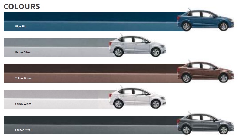 Volkswagen Ameo Colors