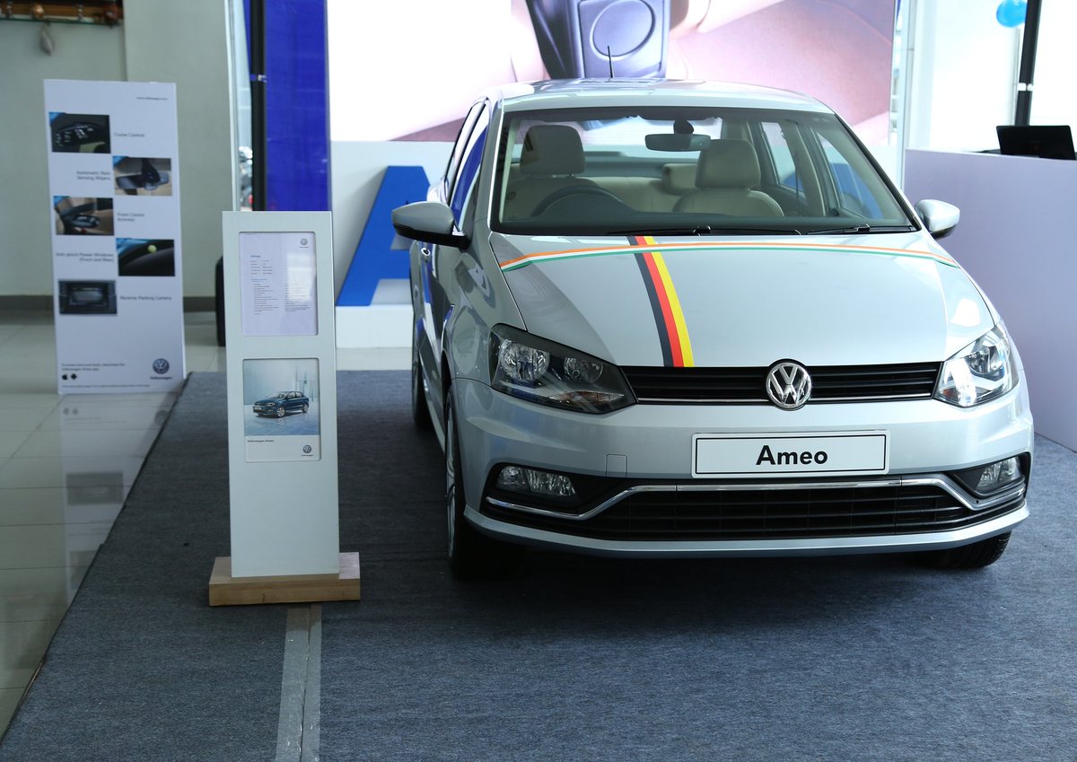 Volkswagen Ameo launched in Bangalore