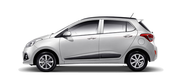 Hyundai Grand i10 Colors - Sleek Silver Color