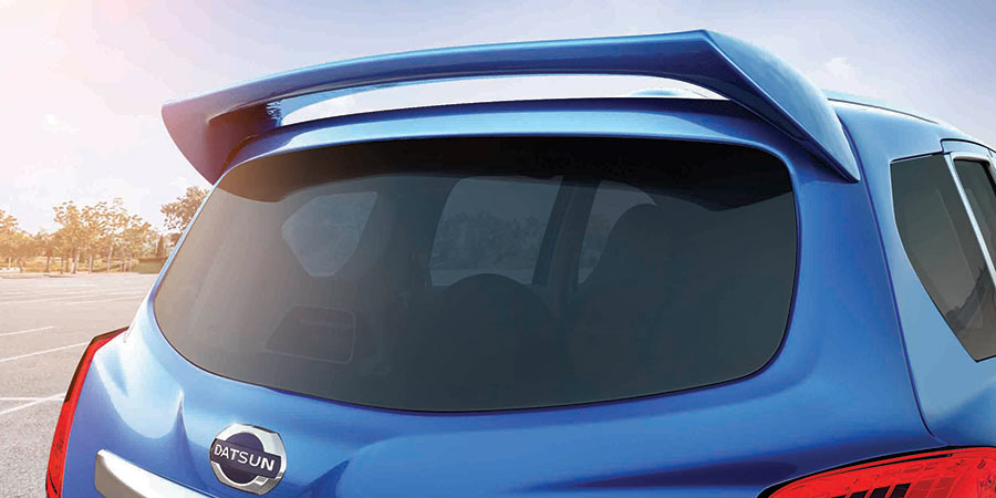 Photos of Rear view of Datsun GO+ Style Edition