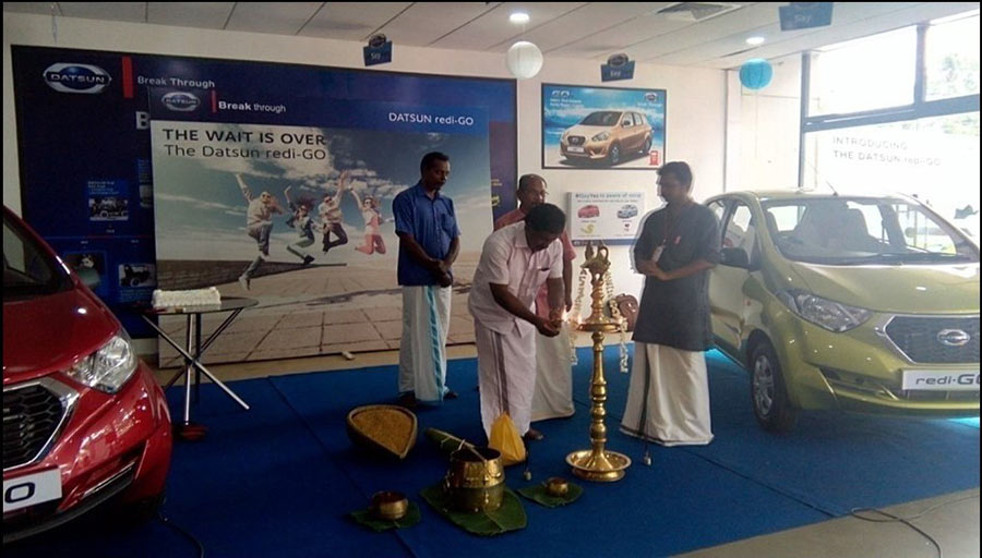 Datsun Redi-GO in Kerala Chingam Festival