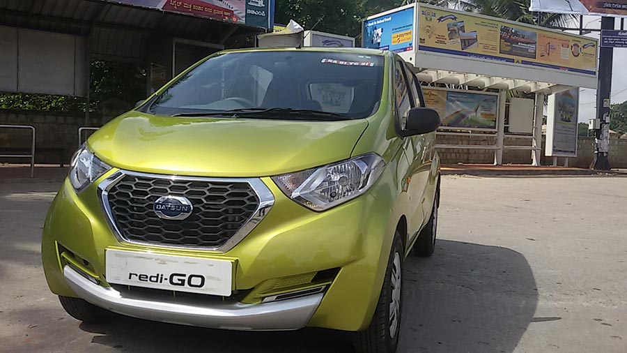 Datsun Redigo lower angle