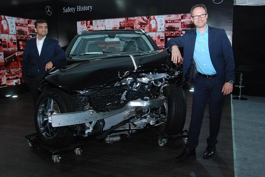 Mercedes-Benz Safe Roads Campaign in Hyderabad