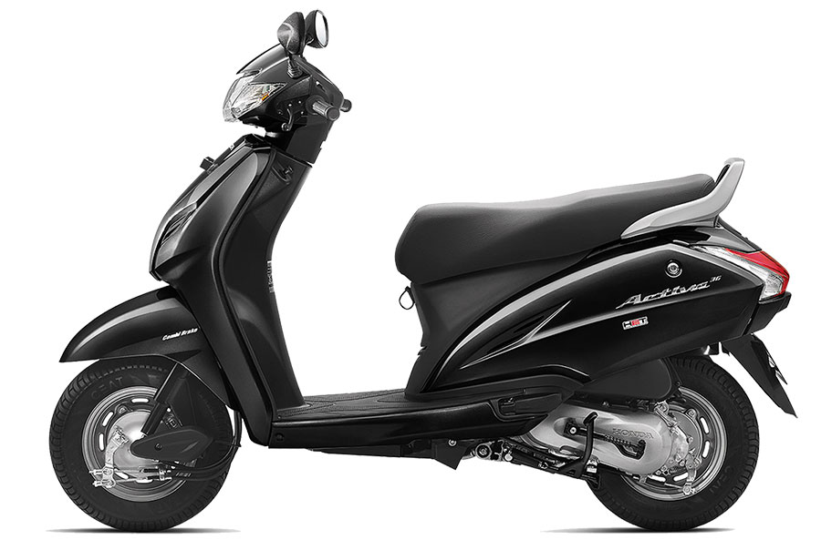 Honda Activa 3G in Black Color, Activa 3G Black Color Photo, Honda Activa Black Color Photo 