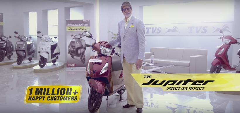 2016 TVS Jupiter Commercial Launch