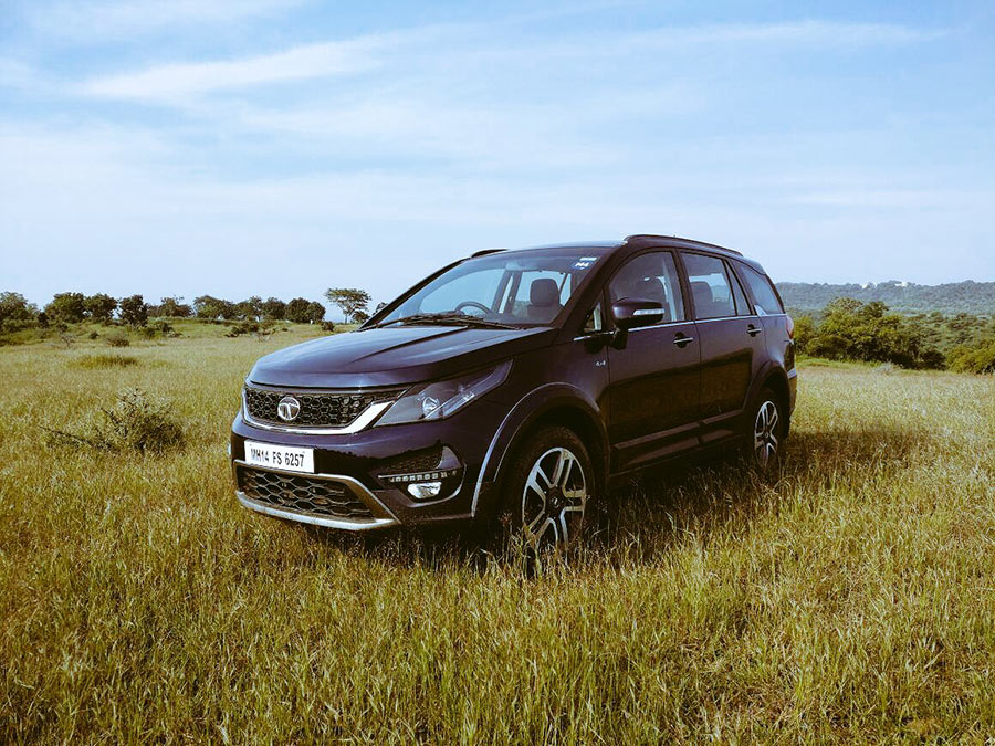 Tata Hexa Night Shot