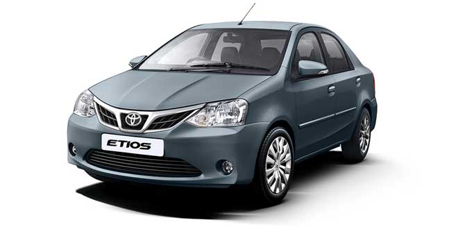 Toyota Etios Classic Grey Color